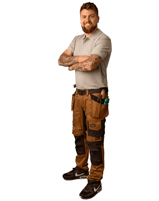 Tømrermester Nicolai uden baggrund